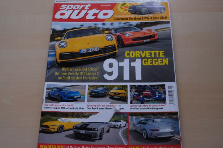 Deckblatt Sport Auto (06/2019)